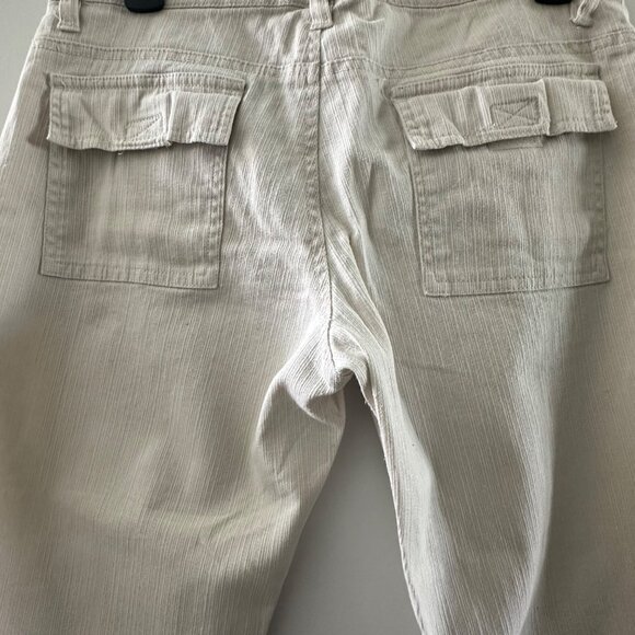 Womens Younique Beige Cargo Style Cropped Pants Size 11 - Picture 7 of 8